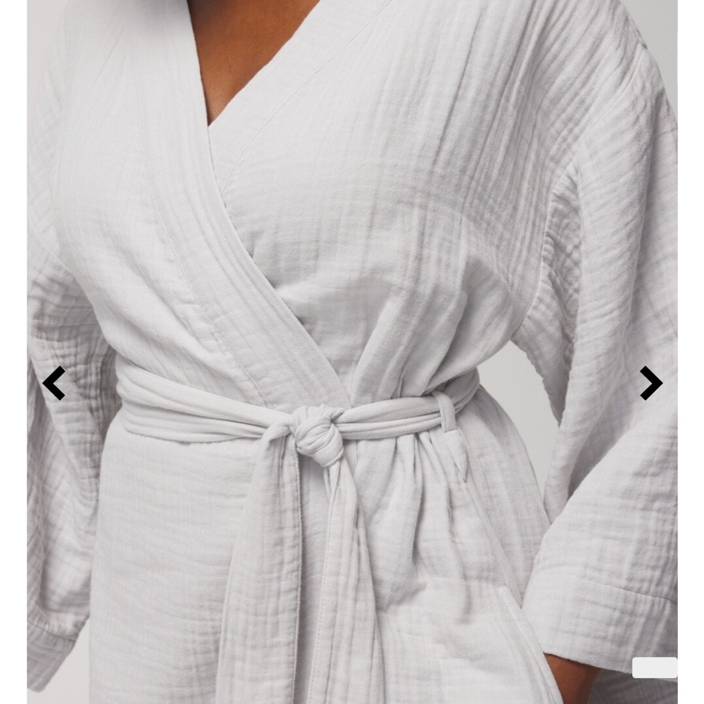 Soma Cotton Textured Kimono Robe